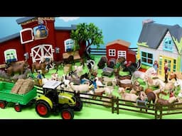 Fun Farm Toy Animals - Pony Donkeys Goats - Farm Animal Surprises For Kids