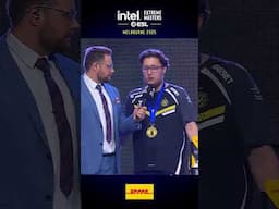 zywoo received his #ESLProTour @dhl MVP trophy right after the Grand Final