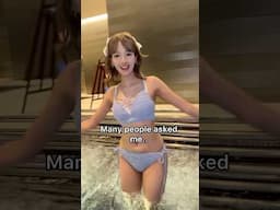 INDIAN JAPANESE MIXED? 😨#indian #japan #hindi #bikini #pool #explore #fyp #viralvideo #explorepage