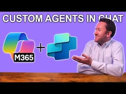 How to add Copilot Studio custom agents to Microsoft 365 Copilot Chat