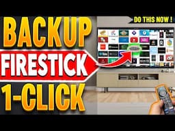 🔥 Backup ALL Firestick / Android TV Apps in 1 Click (Easy Trick !)