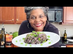 You Won’t Believe This Purple Rice Dish Started With A Piece of Cabbage Scrap I Grew In My Garden 🤯