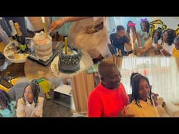 Watch How Appiah Stadium Celebrated his Beautiful Daughter’s Luxurious Birthday Party🎉🎊🍾for her
