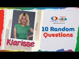 Random Question Challenge with Klarisse de Guzman | Pinoy Big Brother Collab