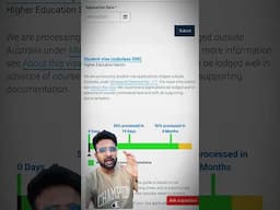 Australian Student visa processing time in 2025 #australiainternationalstudents #guidance