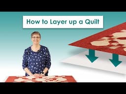 How to layer up a quilt