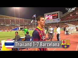 Neymar Has Made a Start to His Goals for Barcelona. Thailand 1 x 7 Barcelona in 2013
