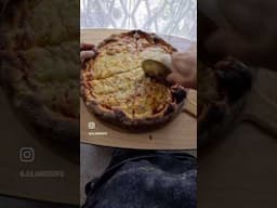 Now That's A Cheesy Pizza! #pizza #asmr #pov