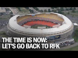 Let's Bring Our Franchise Back Home to D.C. and the RFK Stadium Site | Washington Commanders
