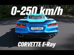 Corvette E-Ray : 0-250 km/h