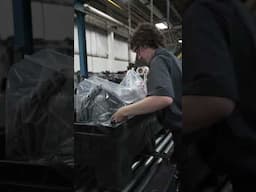 What happens at the end of the production line for a Jasper Engines transmission?