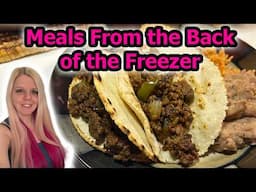 Meals to Clean Out My Freezer | Save Money and Waste Less Food