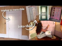 I Tried Making My Door More Whimsical By Hand Painting It!