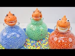Dino’s Color Ball Surprise! 🎉 Solving Wooden Puzzles & Finding Dinosaur Friends