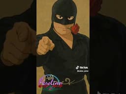 El Zorro al estilo #StudioGhibli 🌹 #LuchaLibre #ElZorro