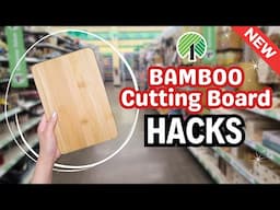 5 Brilliant DOLLAR TREE DIYs with Bamboo Cutting Boards 💖