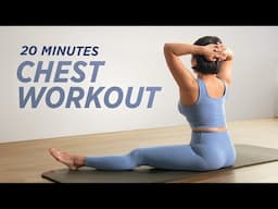 Do This 20 MINUTE Pilates Chest Workout | Beginner Pilates Workout
