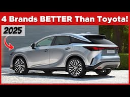4 Car Brands That Beat Toyota in Reliability!