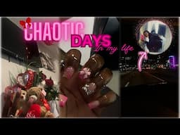 CHAOTIC DAYS IN MY LIFE : clearing things up , night out w my bf , maintenance day , school & gifts!