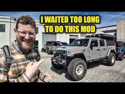 Installing a Jeep Mod I Should Have Added a Long Time Ago!