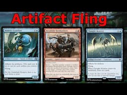 LOAD THEM IN THE CANNON!  Izzet Artifact Fling (8 Cast- Legacy MTG)
