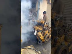 8518  Engine Start #automobile #engineblock #skills #mechanic #machine #repair #restoration