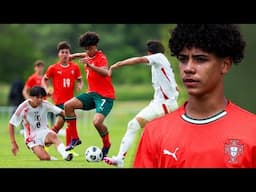 Cristiano Ronaldo Jr. All Perfomance For Portugal U15