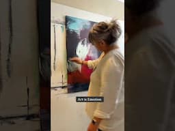 Art is more than color and shape, It's what we can't say out loud, painted in silence. #artisemotion