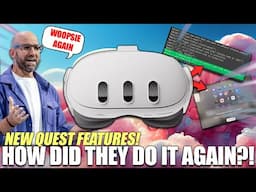 Meta Mess Up Again! New Quest Features Coming Soon, HUGE VR Games (& Much More)