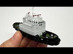 Building a scale model TugBoat with incredible detailing