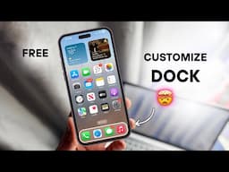 iOS 18.4 new features - Get Colorful Dock in any iPhone