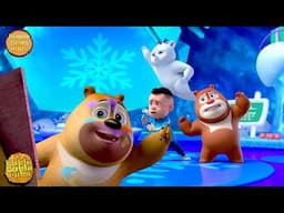 बर्फ की शक्ति | New Bablu Dablu Funny Cartoon Story | Bablu Dablu Cubs | Boonie Bears Hindi