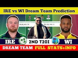IRE vs WI Dream11 Prediction|IRE vs WI Dream11|IRE vs WI Dream11 Team Prediction|
