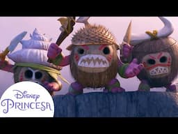 Moana Encontra as Criaturas Selvagens do Oceano | Disney Princesa