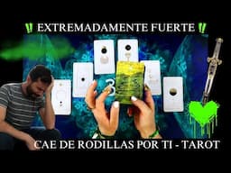 😳LO QUE SIENTE POR TI LE HA PUESTO DE RODILLAS‼️ESTO ES EXTREMADAMENTE FUERTE‼️LECTURA TAROT ❤️AMOR