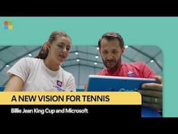 AI Insights on Every Serve | Billie Jean King Cup and Microsoft