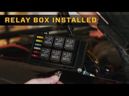 Accessory Relay Box Installed