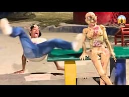 SCARECAM Pranks Reaction 2025  #8 |Funny Scare Pranks/Jumpscare/Funny Videos//UltrascareImpressions/
