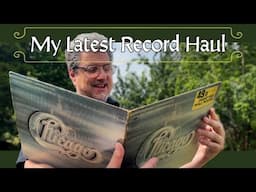 MY LATEST HAUL FROM THE RECORD FAIR | Rustic Setting 4K