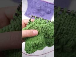 🌼 Вяжем цветы спицами з🧶✨Хотите добавить нежные цветочные узоры в свои вязаные изделия? #вязание