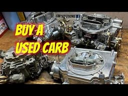 How to Check a Used Carburetor BEFORE You Buy It