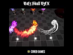 Skull-Packed FX for Killer Visuals  #ue5 #niagara