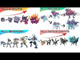 How to Evolve Every Pokemon (1000+) PLUS My Fan-Made Mega Evolutions!