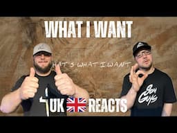 THIS IS A HIT! 'WHAT I WANT' - MORGAN WALLEN FT. TATE MCRAE (UK Independent Artists React)