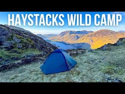 Solo Wild Camp Above Buttermere - Lake District