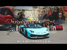 Prestige Club 2025: Supercar Rally in Miami Highlights 🚗💨