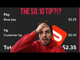 The Worst Doordash Delivery Orders I’ve Done! A $0.10 Tip | Episode 2