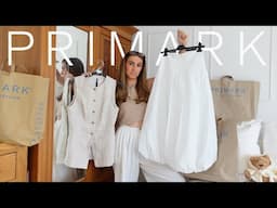 HUGE PRIMARK TRY ON HAUL *the best one yet* new in April 2025 spring | linen, pyjamas, shorts & | uk