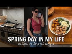 6 am morning routine, *mini* spring try on haul + making healthy bowls!