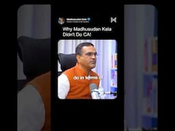 Why He Didn’t Do CA😱😱 #kushallodha #ca #shorts